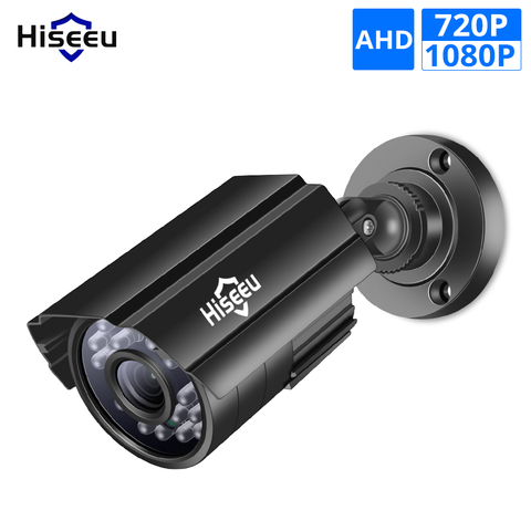 Hiseeu 720 P 960 P AHD Камера металлический корпус Открытый Водонепроницаемый Пуля CCTV Камера Камеры Скрытого видеонаблюдения для видеонаблюдения DVR... ► Фото 1/6