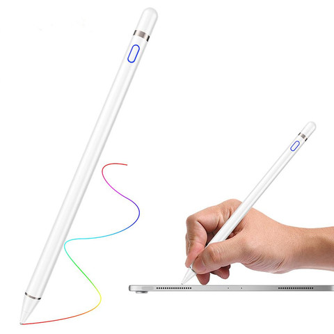 Универсальный емкостный стилус для сенсорного экрана, умная ручка для IOS/Android, Apple iPad, телефон, умная ручка, стилус, стилус, сенсорная ручка ► Фото 1/6