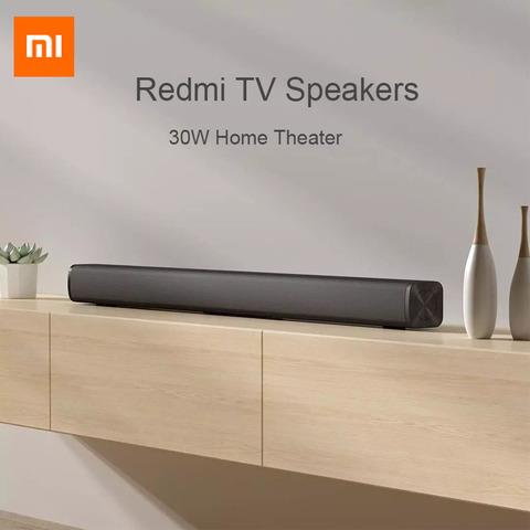Xiaomi Redmi ТВ-колонка, проводная и беспроводная, 30 Вт, Bluetooth 5,0, домашняя объемная звуковая панель, стерео, для ПК, театра, Aux 3,5 мм ► Фото 1/1