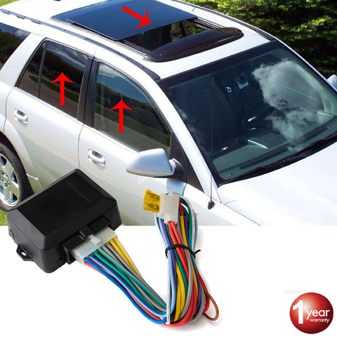 Автомобильная система сигнализации Hippcron, умный прибор для закрытия окон, 4 двери, дистанционное управление ► Фото 1/5