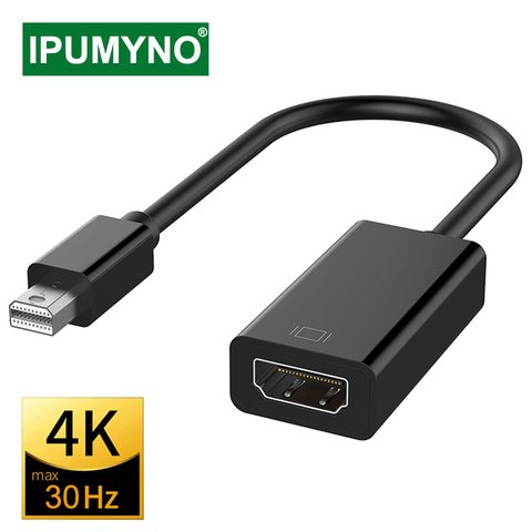 Мини-порт дисплея к HDMI 4k 1080P, кабель проектора, ТВ проектора, DP порт дисплея 1,4 для Mac Mini Apple Macbook Air Pro, соединитель ► Фото 1/6