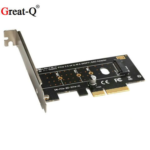 Новый PCI Express 3,0 X4 к NVME M.2 M ключ NGFF SSD pcie M2 переходная карта адаптер pci e адаптер Бесплатная доставка ► Фото 1/4