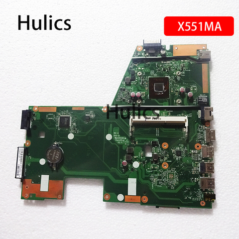 Материнская плата Hulics для ноутбука ASUS X551MA X551M X551, материнская плата X551MA N2815 N2840 REV 2,0, оригинал ► Фото 1/3