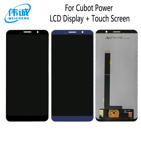Черный/синий для Cubot Power LCD дисплей + фотография телефона с инструментами ► Фото 1/2