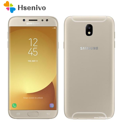 Оригинальный разблокированный Samsung Galaxy J7 Pro, GSM 4G LTE Android мобильный телефон восемь ядер, две Sim-карты, 5,5 дюйма, 13 МП, 3 Гб + 16 ГБ, Восстановленный ► Фото 1/6