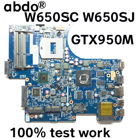 Материнская плата 6-71-W65J0-D02 для CLEV0 W650SC W650SJ K650D K590C K610C K640E G150S, GPU GTX950M, 2 Гб, 100% тестирование ► Фото 1/5