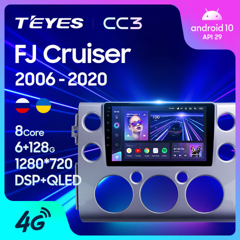 TEYES CC3 для Toyota FJ Cruiser J15 2006 - 2022 ► Фото 1/6