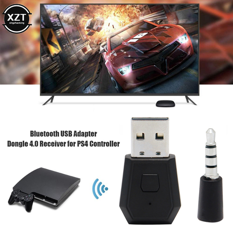 USB Bluetooth адаптер ключа для ps4 3,5 мм приемник аудио беспроводной адаптер для SLIM/PRO PS4 Bluetooth наушники гарнитура адаптер ► Фото 1/6