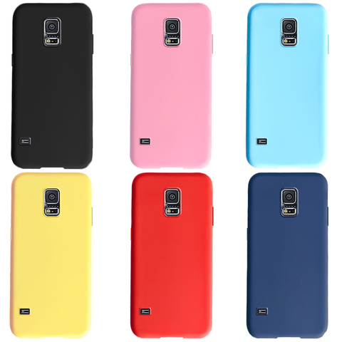 Тонкий мягкий чехол для Samsung Galaxy S5, чехлы для телефонов Samsung S5 neo, чехол-накладка на заднюю панель для бампера Samsung S5 i9600, SM-G900F ► Фото 1/6