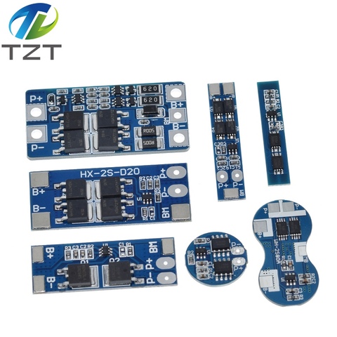 2S 3A 4A 5A 8A 10A 13A 20A 7,4 V 8,4 V Защитная плата литий-ионного аккумулятора 18650/плата BMS стандартная/баланс ► Фото 1/6