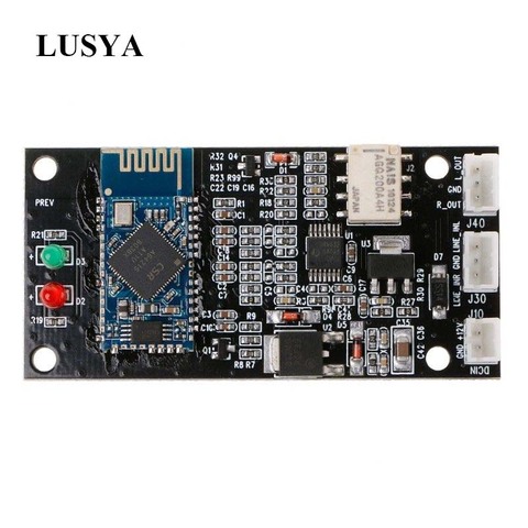 Lusya QCC3008 APT-X Беспроводной без потерь Bluetooth 5,0 аудио стерео приемника, на возраст от 6 до 36V A7-007 ► Фото 1/6