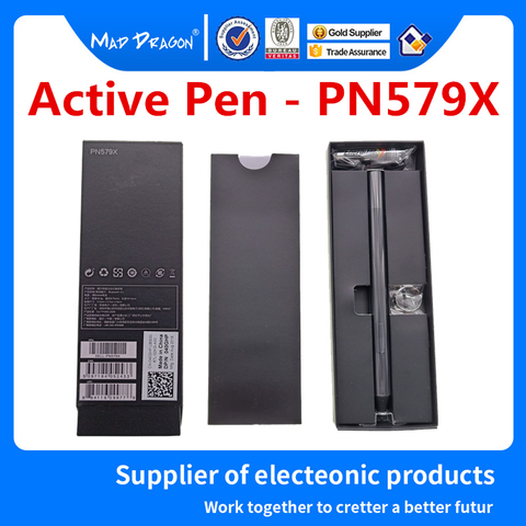 Новый оригинальный Премиум стилус Active Pen (PN579X) для ноутбука Dell 2 в 1, XPS 13 9365 XPS 15 9575, совместимый с Windows дисплей ► Фото 1/6
