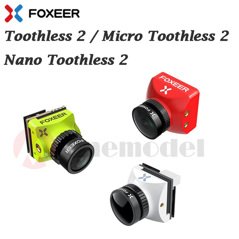 Беззубовая камера Foxeer 2 / Micro беззубчатая 2 /Nano беззубчатая 2 StarLight FPV камера 0,0001lux HDR 1/2 