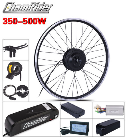 MXUS ebike Kit комплект для переоборудования электрического велосипеда Hailong аккумулятор 350 Вт 500 Вт 36 В Ач 48 в 17 Ач 52 в 17 Ач 15F 15R XF ЖК-дисплей двигателя ► Фото 1/6