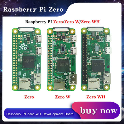 Raspberry Pi ZERO/ ZERO W/ZERO WH WIFI bluetooth плата с 1 ГГц ЦП 512 МБ ОЗУ Raspberry Pi ZERO Версия 1,3 RPI59 ► Фото 1/6