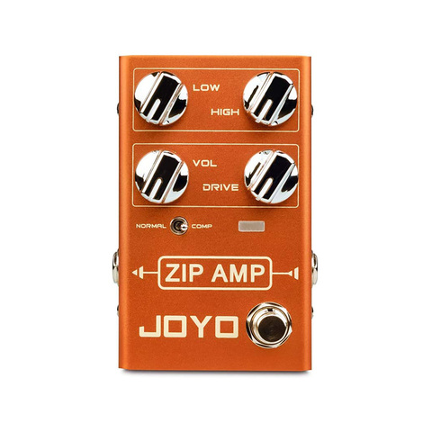 Педаль JOYO ZIP AMP Overdrive, мощная педаль компрессора Overdrive тон идеально подходит для рокер электрогитары Педаль Эффекта овердрайв R ► Фото 1/6