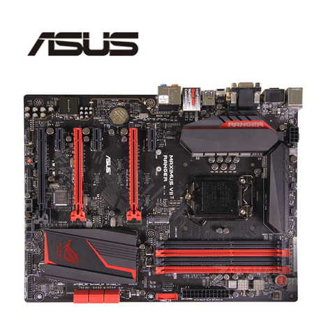 Материнская плата Z97 LGA 1150 для настольного компьютера Asus MAXIMUS VII RANGER для Core i7 i5 i3 SATA3 USB3.0 оригинальная б/у материнская плата ► Фото 1/1