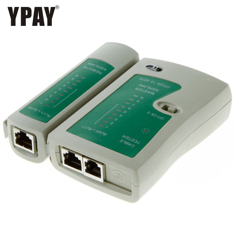 Тестер сети YPAY, проводной RJ11 rj12 RJ45 8p 6p, телефонный кабель ethernet rg45, основной дистанционный последовательный тест rg rj 45 cat6 cat5 ► Фото 1/6