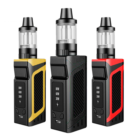 LS 80W Vape Kit 30W-60W-80W бокс-мод с 2000 мАч встроенный аккумулятор 3,5 мл Vaper Tank испаритель vapor Vape Pen kit ► Фото 1/6