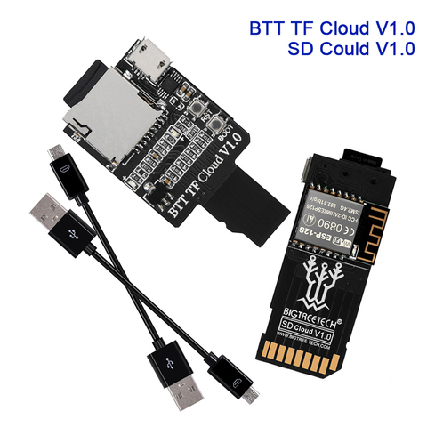 Модуль беспроводной передачи BIGTREETECH BTT SD Cloud TF Cloud V1.0 для материнской платы SKR MINI E3 SKR V1.4 TMC2208, деталь 3d-принтера ► Фото 1/6