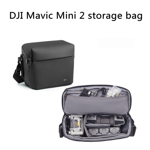 Сумка на плечо DJI Mavic Mini 2, дорожный рюкзак, подлинный для DJI Mavic Mini 2, аксессуары для коробки дрона ► Фото 1/6