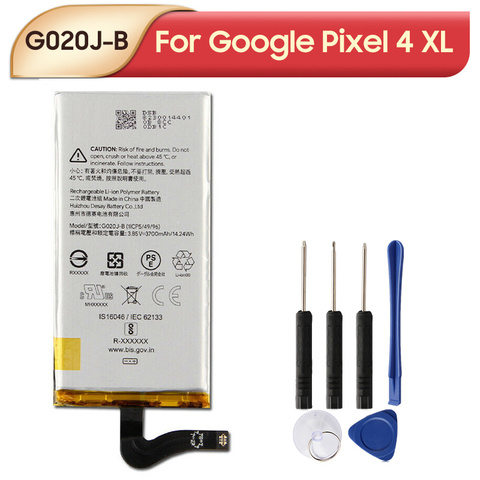 Оригинальная запасная аккумуляторная батарея для Google Pixel 4 XL Pixel4 XL, аккумуляторы для телефонов 3700 мАч ► Фото 1/5
