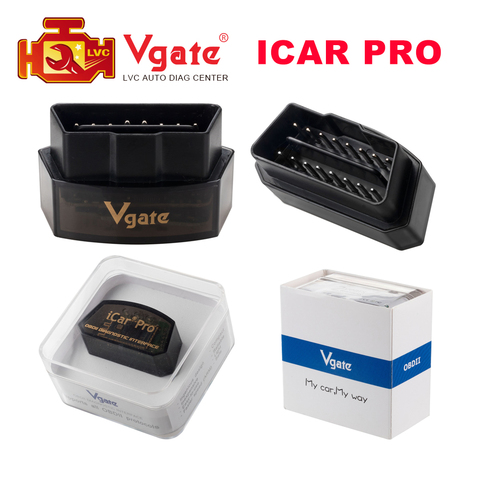 Vgate Икар Pro ELM327 OBD2 сканер Bluetooth 4,0 WI-FI для Android/IOS OBD Автомобильный диагностический инструмент ELM 327 V2.1 OBD 2 код читателя ► Фото 1/6