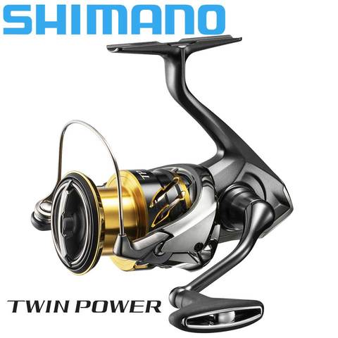 Спиннинговая Рыболовная катушка SHIMANO TWIN POWER 5,1: 1/5.3:1/6,2: 1 с металлическим корпусом 9 + 1BB HAGANE GEAR 3-11 кг Power 1000-C5000XG ► Фото 1/5