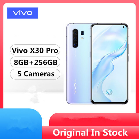 Смартфон Vivo X30 Pro, 5G, Exynos 980, Android 9,0, 6,44 дюйма, 2400x1080, 8 + 256 ГБ, + + Мп ► Фото 1/6