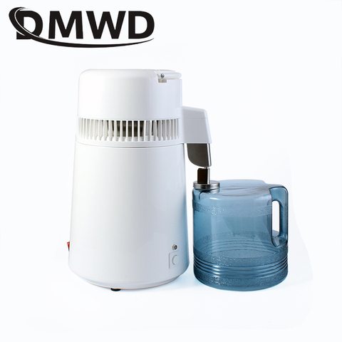 Дистиллятор для чистой воды DMWD, 4л, стоматологический дистиллятор, фильтр для воды, Электрический Очиститель для дистилляции из нержавеющей... ► Фото 1/6
