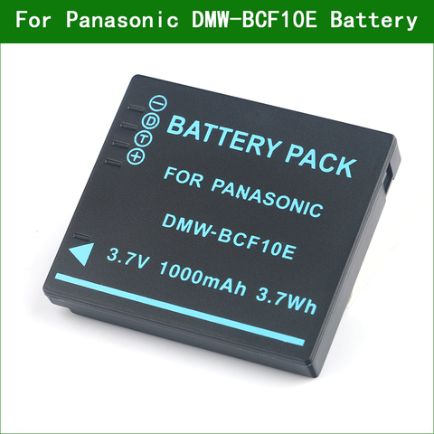 LANFULANG Li-Ion Перезаряжаемые DMW-BCF10 Батарея для цифрового фотоаппарата Panasonic Lumix DMC-F3 DMC-TS4 DMC-FS12 DMC-FX550 DMC-FS7 DMC-FX48 ► Фото 1/6