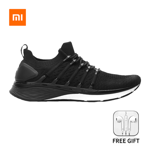 Мужские черные ботинки xiaomi mijia Sneakers 3, повседневная мужская обувь для тенниса, черная безопасная повседневная обувь на массивной платформе ► Фото 1/6