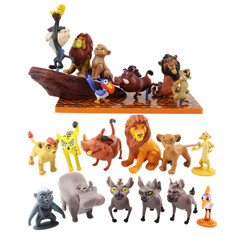 Мультяшный фильм «Король Лев», Kion, Simba, фигурка бунга беште Фули оно, фигурки из ПВХ, модель, игрушки, подарок для детей ► Фото 1/6