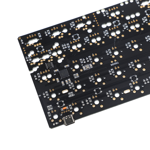 GH60 64 Minila PCB полностью программируемые набор «сделай сам» для Механическая клавиатура YD60 покер HHKB Поддержка светодиодный ► Фото 1/6