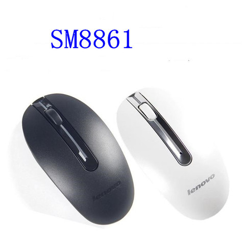 Lenovo 100% новая Оригинальная Беспроводная лазерная мышь 2,4 ГГц 1000dpi легкие мыши для ноутбука Thinkpad черный серебристый белый iMac ► Фото 1/6