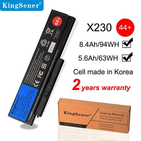 Аккумулятор KingSener для ноутбука Lenovo Thinkpad X230 X230I X230S 45N1024 45N1022 45N1023 45N1029 45N1033 5.6ah/63WH 44 + ► Фото 1/6