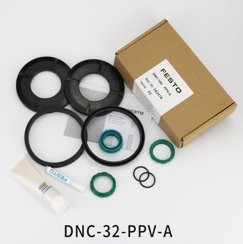 FESTO тип Стандартный комплект для ремонта цилиндра уплотнительное кольцо DNC-32-40-50-63-80-100-125-PPV-A ► Фото 1/6