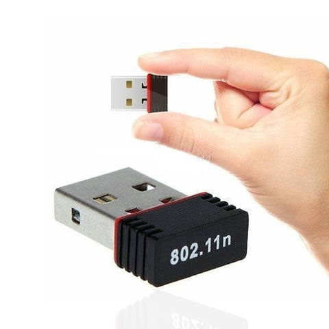 150 м Мини USB Сетевая карта WiFi беспроводной адаптер 802.11n беспроводной wifi ресивер VSH-MT7601 ► Фото 1/6