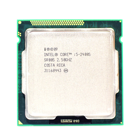 Четырехъядерный процессор Intel Core i5 2400S, 2,5 ГГц, процессор 6M 65W LGA 1155 ► Фото 1/1