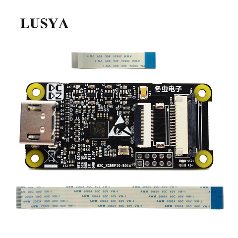 Lusya обновленная версия Raspberry Pi HDMI адаптер доска Стандартный HDMI Интерфейс для CSI-2 TC358743XBG для 4B 3B 3B + ZERO G11-011 ► Фото 1/6