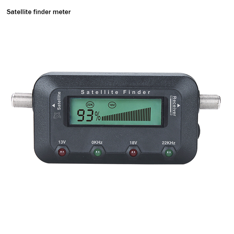 HD цифровой спутниковый Finder метр для спутникового ТВ приемника Satfinder ► Фото 1/6