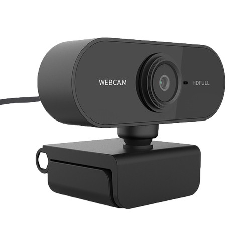 Веб-камера 1080P HD веб-камера с микрофоном Автофокус USB 2,0 веб-камера ПК настольный мини веб-камера Веб-камера для компьютера ► Фото 1/6