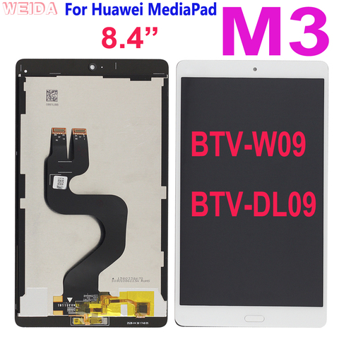 Оригинальный ЖК-дисплей 8,4 дюйма для Huawei MediaPad M3, ЖК-дисплей с дигитайзером сенсорного экрана в сборе для Huawei MediaPad M3, ЖК-дисплей с дигитайзером... ► Фото 1/6