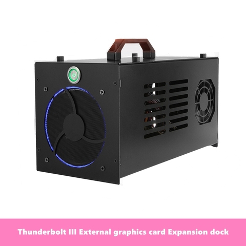 Графическая коробка Thunderbolt 3, док-станция для внешней видеокарты Thunderbolt III, поддержка интерфейса Thunderbolt 2, EGPU ► Фото 1/4