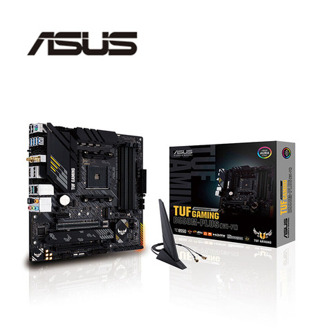 Новинка для ASUS TUF игровая B550M-PLUS wifi 6 материнская плата розетка AM4 для AMD B550M B550 оригинальная настольная плата PCI-E 4,0 m.2 ► Фото 1/4