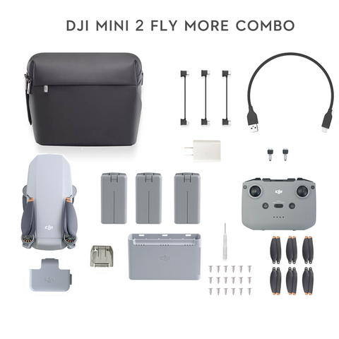 DJI Mini 2, беспилотные летательные аппараты с 4K зум камеры 10 км дальность передачи mavic mini 2 новый бренд оригинальный в наличии ► Фото 1/6