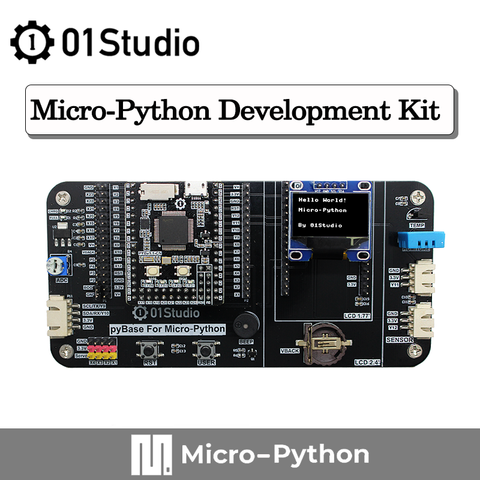 01Studio MicroPython pyBoard V1.1 CN STM32 STM32F405 разработка программирования питона Встроенная демо-плата ► Фото 1/4