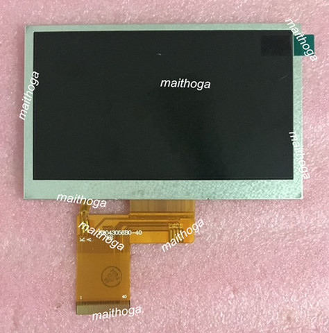 4,3 дюймовый 40PIN TFT LCD общий экран (без касания/касания) 480(RGB)* 272 RGB интерфейс ► Фото 1/4