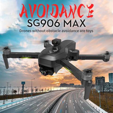 SG906 Pro3/Макс Дрон EVO 3-осевому гидростабилизатору 4K HD камера GPS 5G Wi-Fi FPV Профессиональный радиоуправляемый Дрон 1,2 км 50X бесщеточный мотор RC вертолет ► Фото 1/6