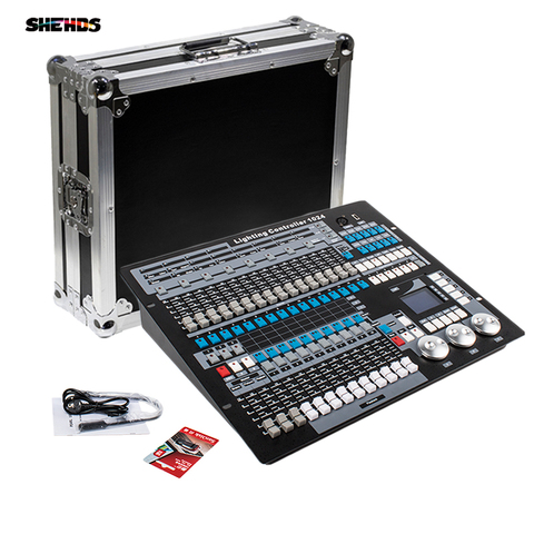 SHEHDS 1024 DMX консоль с F светильник чехол DJ контроллер подходит для движения головы светильник Par Светильник серии сценический светильник обору... ► Фото 1/6